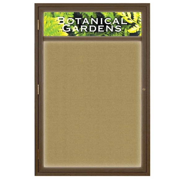 Open Faced Traditional Rounded Corkboard